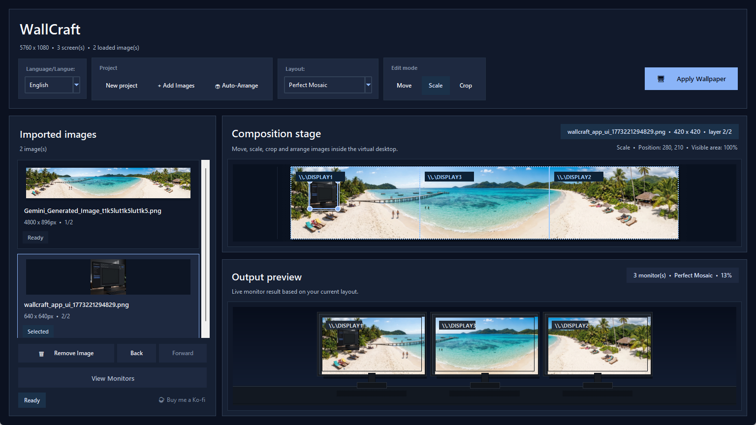 App screenshot